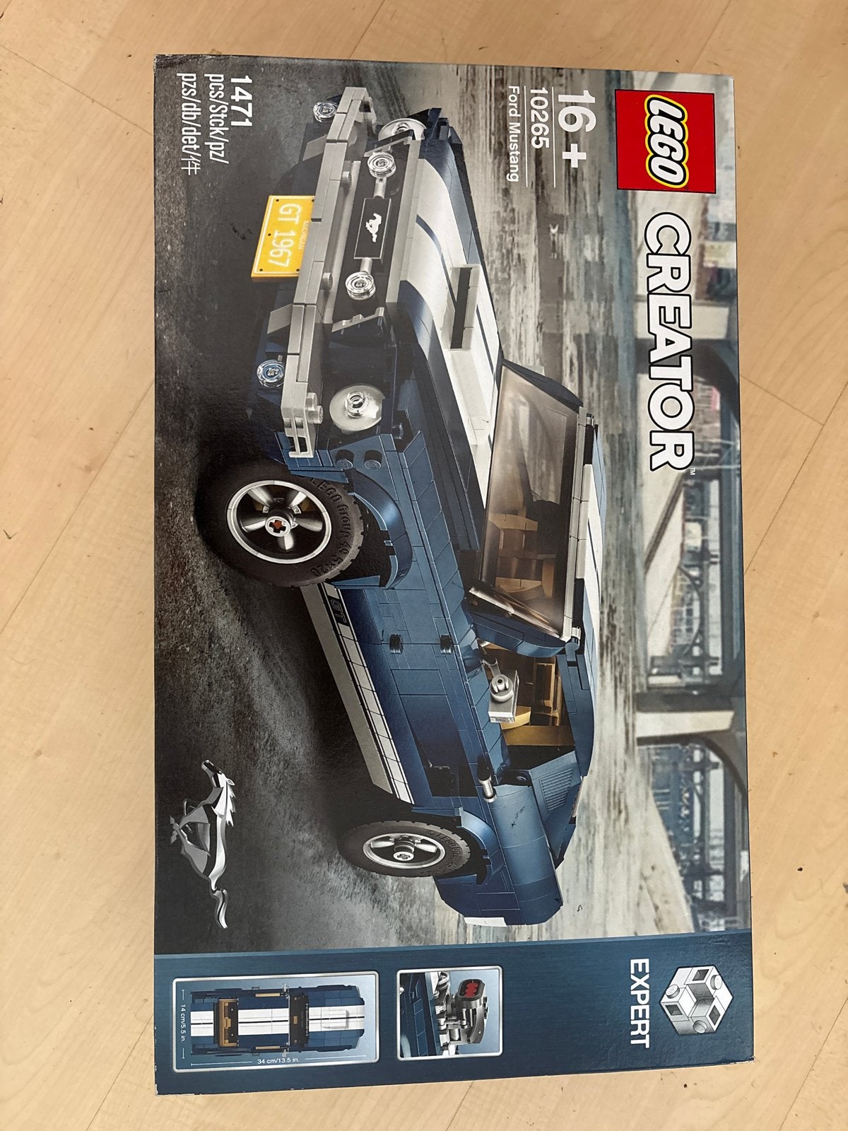 Lego Creator Expert 10265 Ford Mustang GT 1967, Ophalen, Lego, Nieuw, Ongeopend/sealed