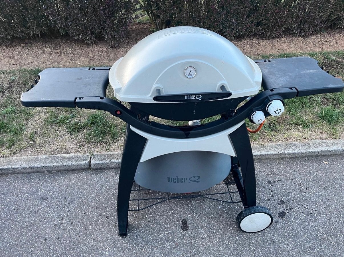 Weber Q300 gasbarbeque, Ophalen, Gebruikt