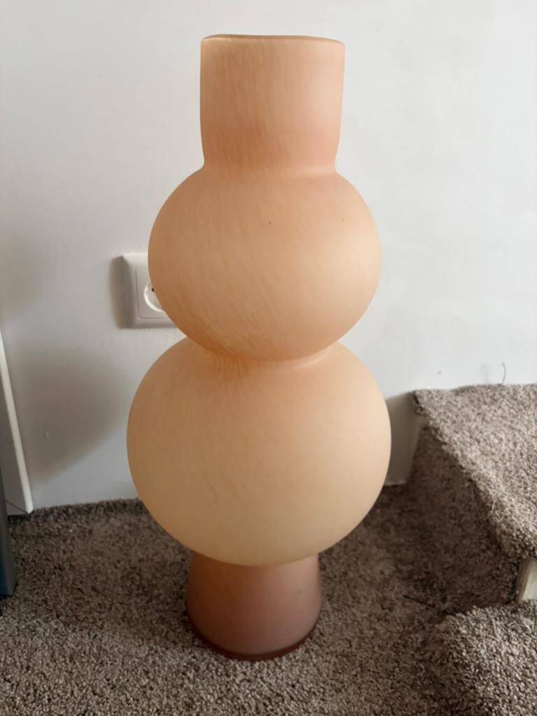 Bloemenvaas des pots, Ophalen of Verzenden, Zo goed als nieuw, Aardewerk of Porselein, Minder dan 50 cm