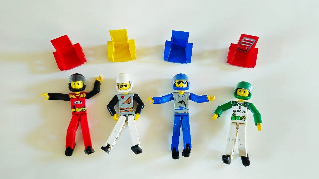 LEGO Vintage Technic figuren & onderdelen, Gebruikt, Inclusief extra onderdelen, Lego, Ophalen of Verzenden