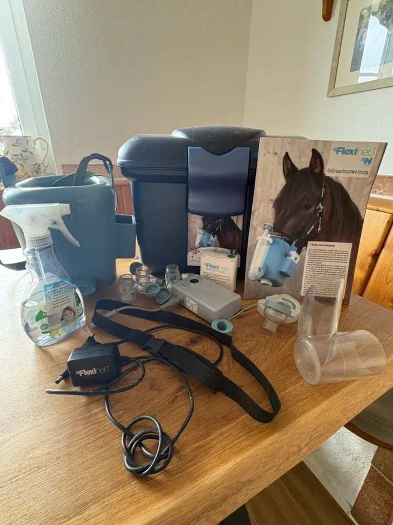 Flexineb E3 inhalator compleet met accessoires, Ophalen of Verzenden, Zo goed als nieuw