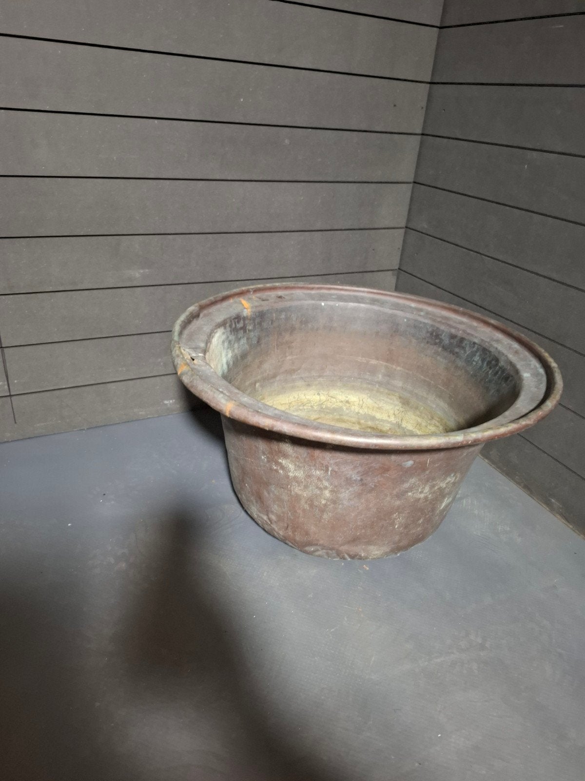 Antieke Koperen Ketel - Decoratieve Pot, Ophalen of Verzenden, Koper