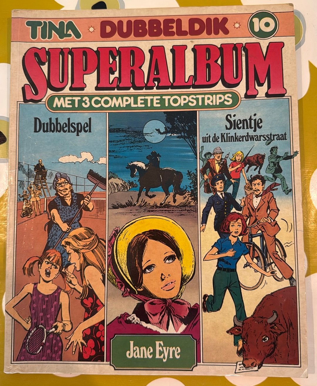 Tina - dubbeldik superalbum nr 10 - 1983, Boeken, Eén stripboek, Ophalen of Verzenden, Gelezen