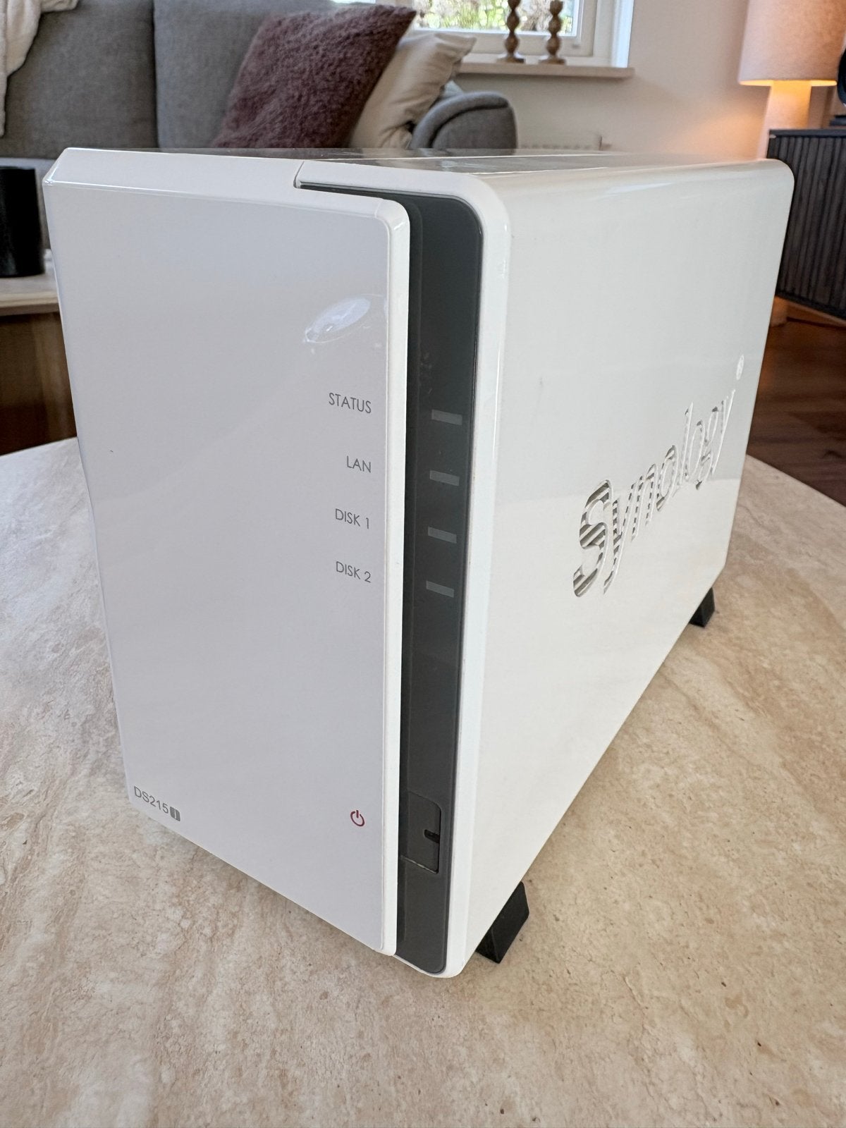 Synology DiskStation DS215j incl 3 TB Western Digital HDD, Ophalen of Verzenden, Gebruikt