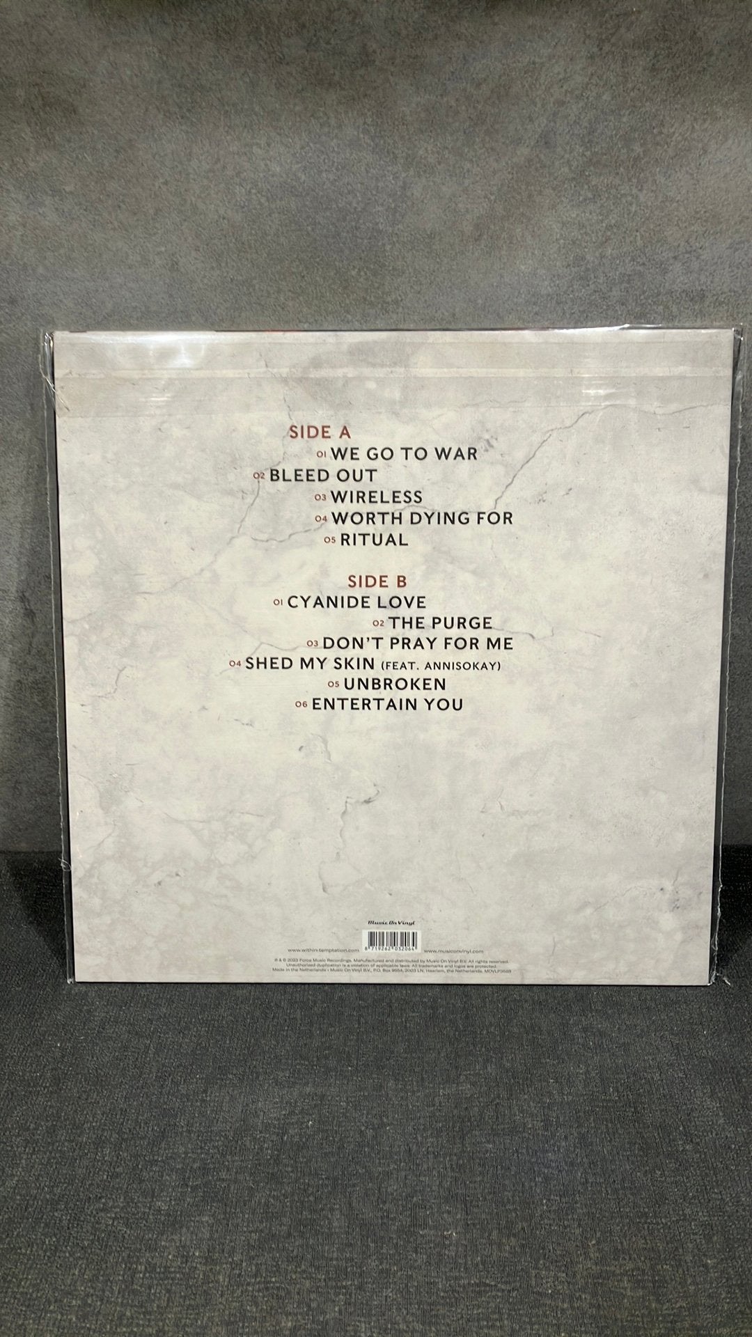 Within Temptation — Bleed Out  ( Limited Edition), LP, Metal, Ophalen of Verzenden, 12 inch
