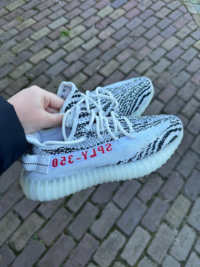 Yeezy Boost 350 v2 ZEBRA, Ophalen, Nieuw, Zwart, Sneakers of Gympen
