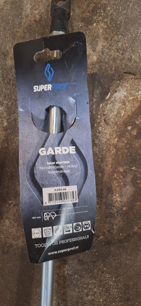 Superprof garde mixer 740 diameter 160mm m14x2 buitendraad, Ophalen, Nieuw