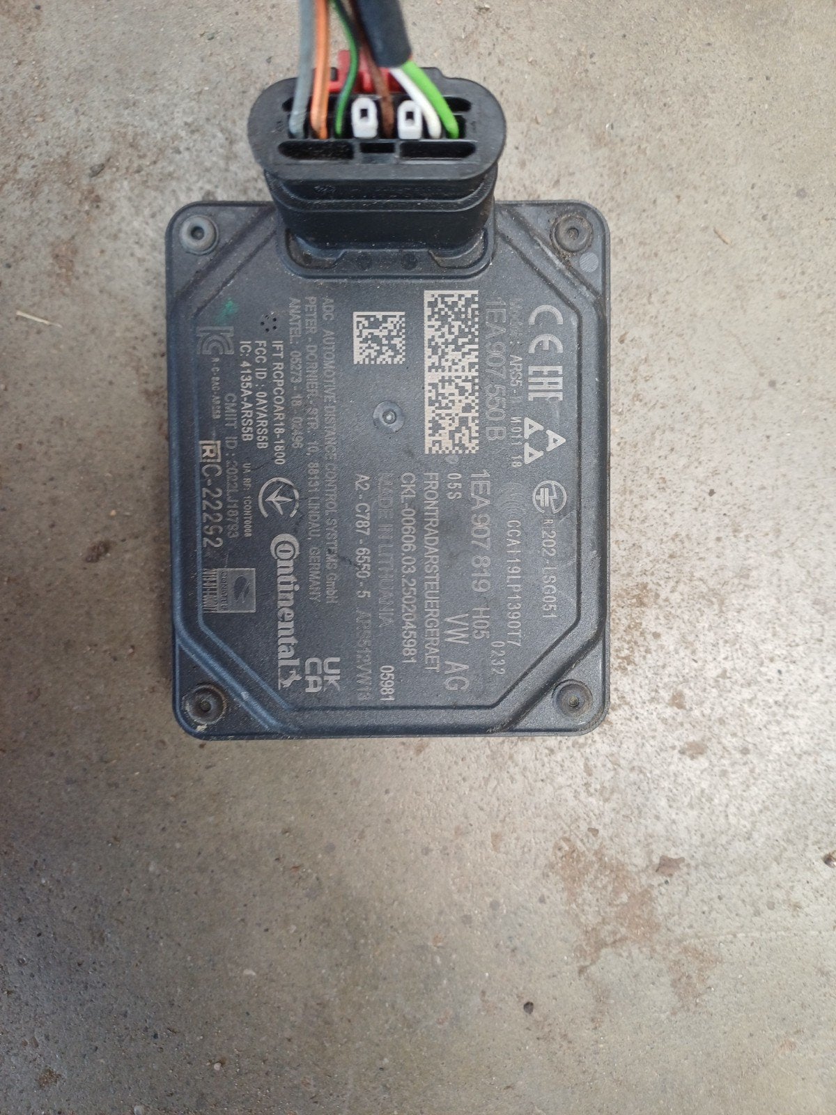 Acc radarsensor vw seat skoda audi. Id3 Id4, Ophalen of Verzenden, Nieuw, Audi