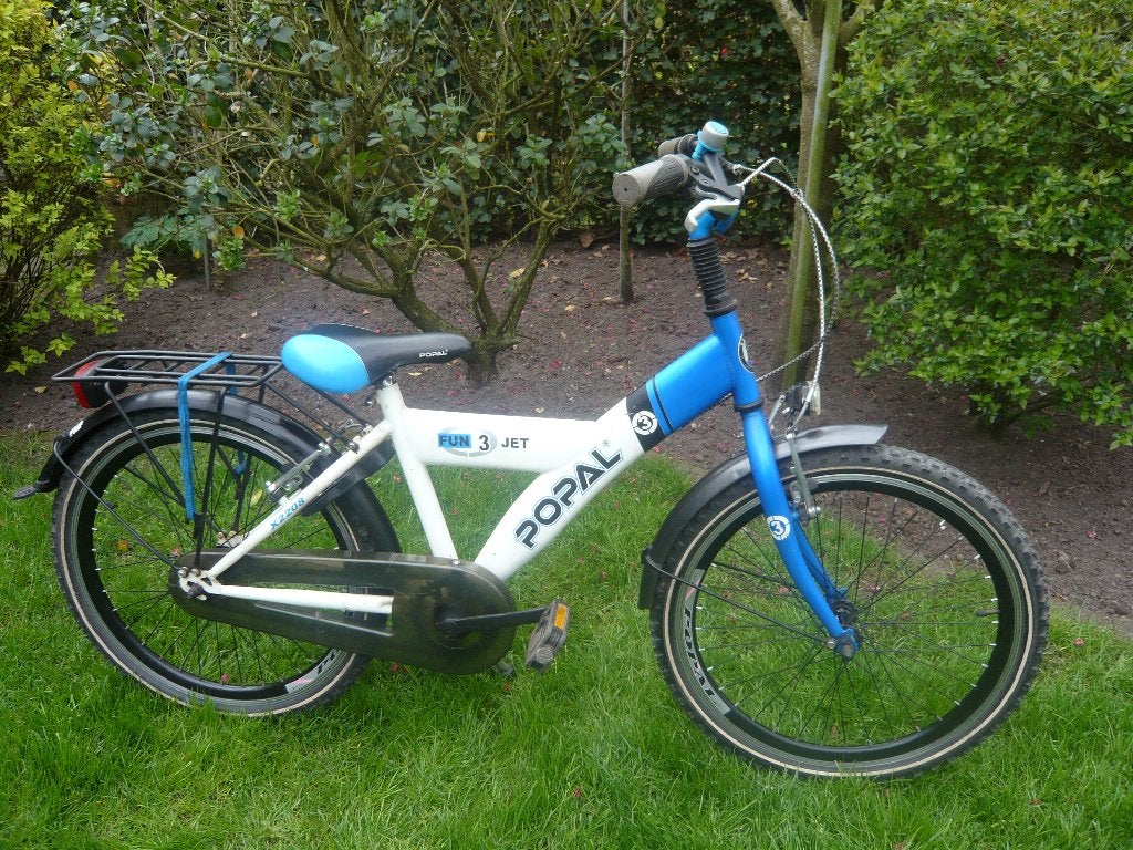 Mooie 22inch jongensfiets popal funjet, Fietsen en Brommers, Fietsen | Jongens, Ophalen, Gebruikt, 22 inch