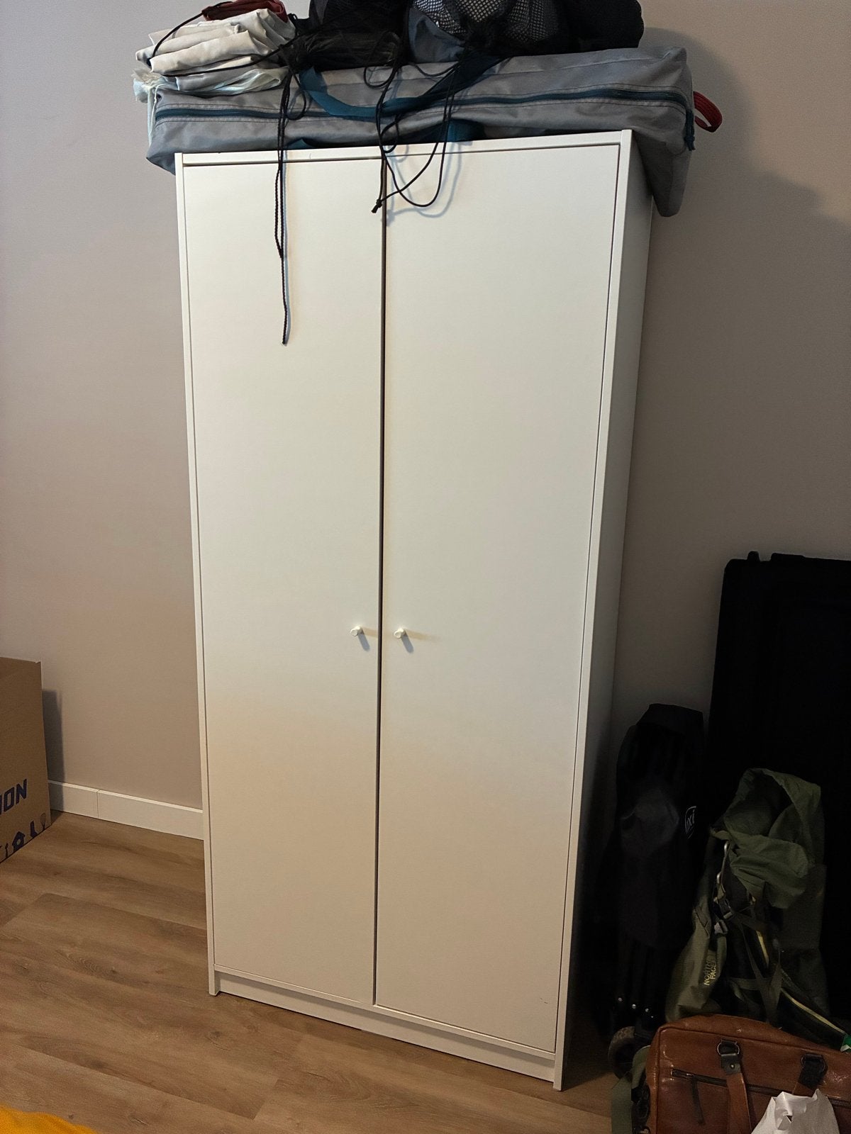 IKEA Kleppstad kast met twee deuren, Gebruikt, 150 tot 200 cm, 25 tot 50 cm, Overige houtsoorten