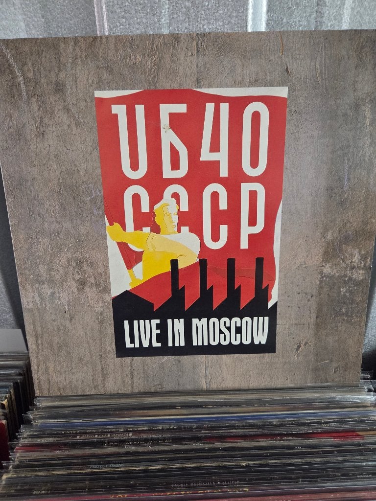 Reggae lp UB40: LIVE IN MOSCOW, Gebruikt, Ophalen of Verzenden, 12 inch, Originele persing