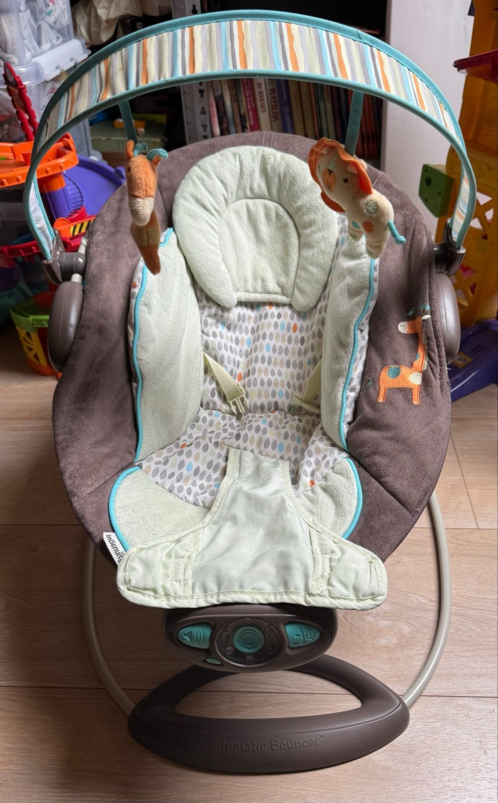 Ingenuity Automatic Bouncer Wipstoel, Wipstoel, Ophalen, Overige merken, Met gordel(s) of riempje(s)
