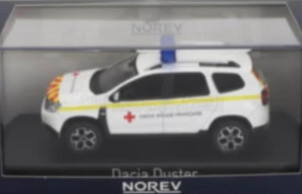 Dacia Duster 2020 Ambulance VLTT 77 1/43 Norev ref. 509028, Verzenden, Nieuw, Auto, Norev