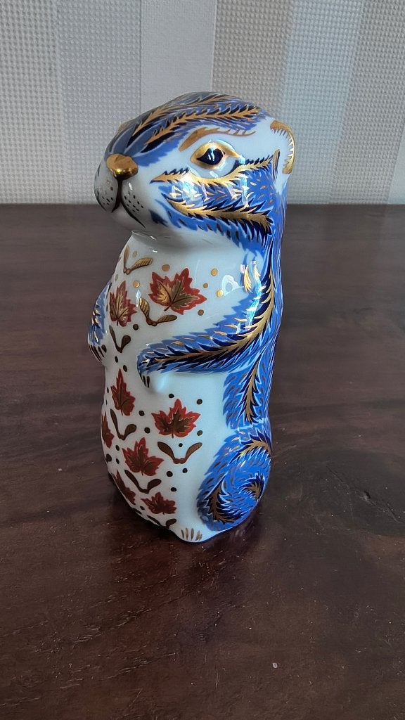 Eekhoorn - Royal Crown Derby - paperweight, Ophalen of Verzenden