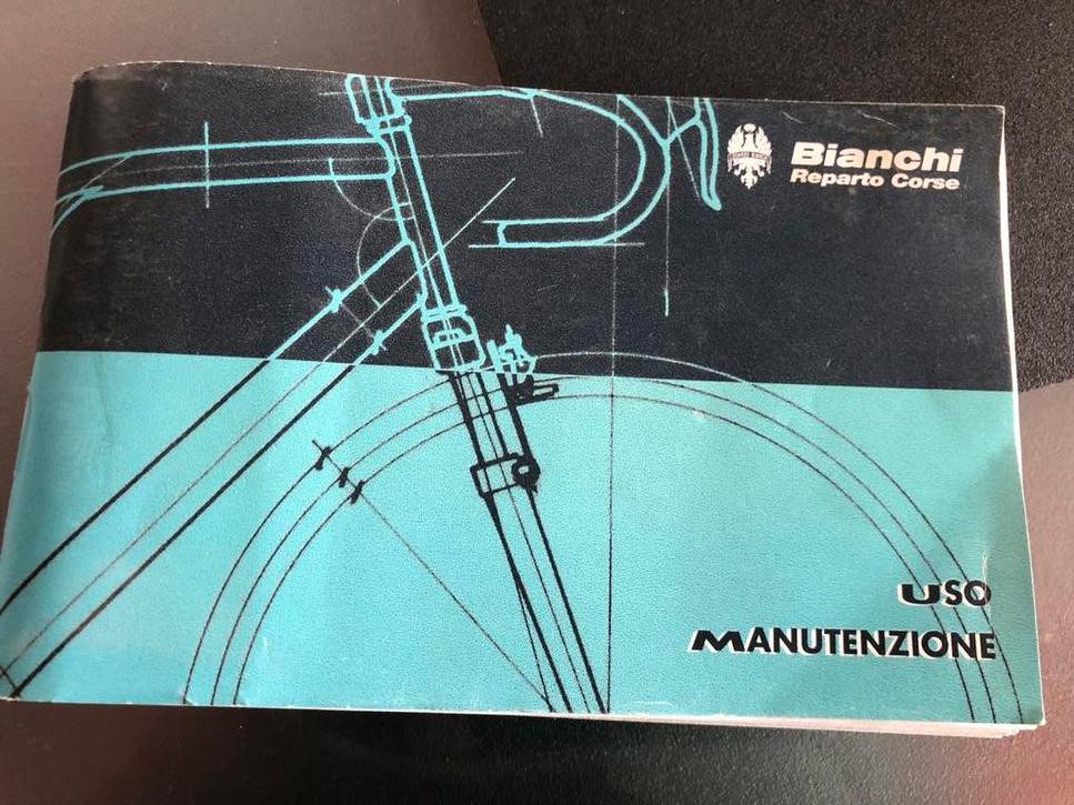 Bianchi Reparto Corse Gebruiksaanwijzing - Vintage, Verzenden, Gebruikt