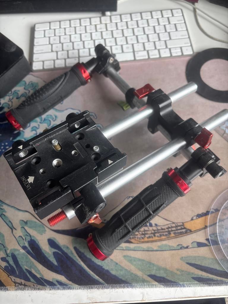 Camera schouder rig accessories, Ophalen of Verzenden, Gebruikt