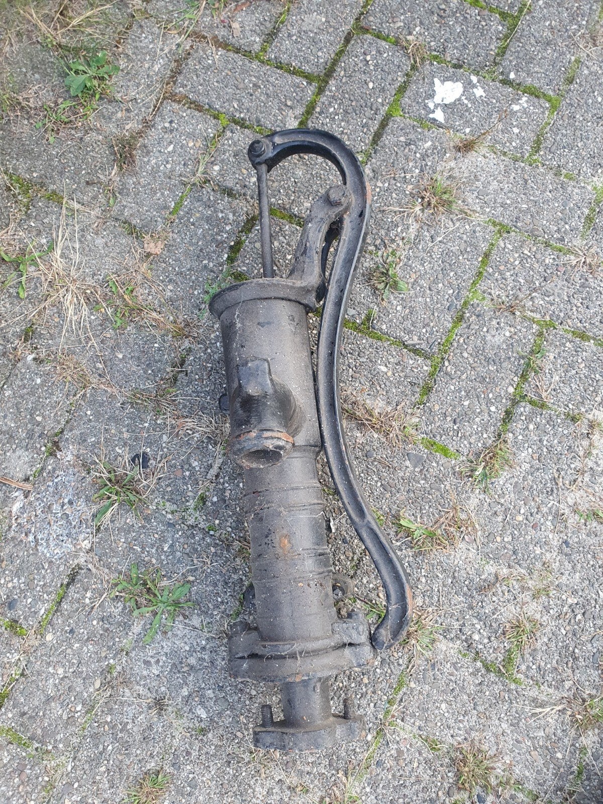 Gietijzeren waterpomp - Vintage handpomp, Tuin en Terras, Waterpompen, Gebruikt, Overige typen, Onbekend, Ophalen of Verzenden