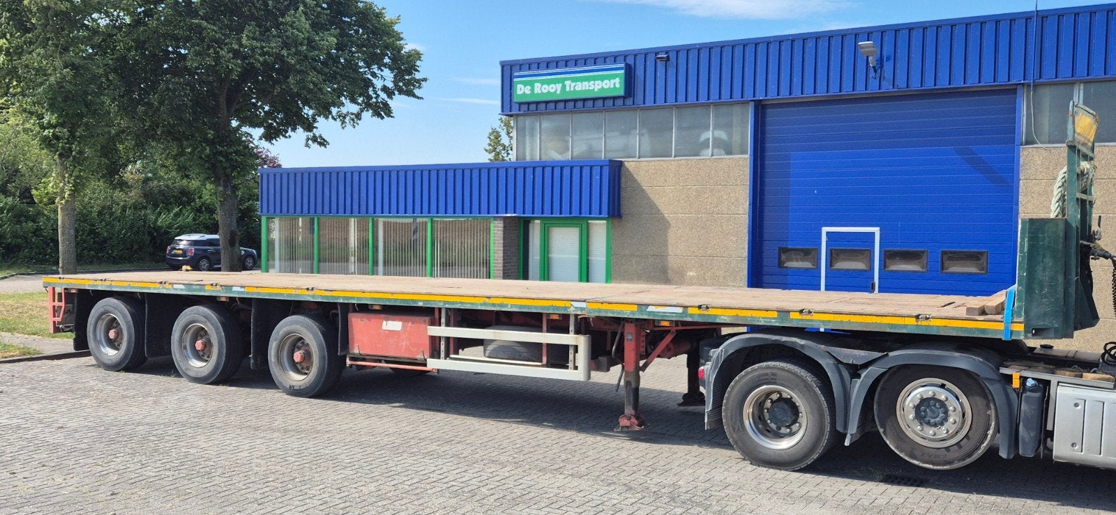 TSR 48 vlakke oplegger, Auto's, Particulier, Te koop