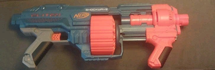 Nerf shockwave Elite 2.0, Ophalen of Verzenden, Zo goed als nieuw