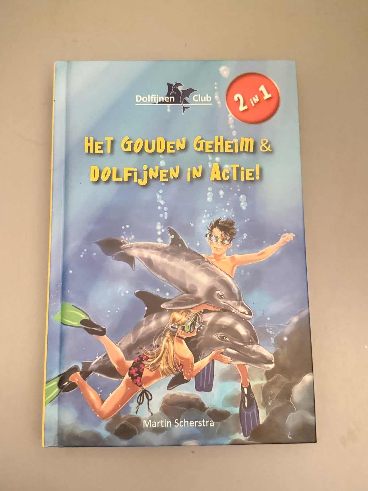 Dolfijnen Club: Het Gouden Geheim & Dolfijnen in Actie! (2-i, Ophalen of Verzenden, Zo goed als nieuw, Fictie