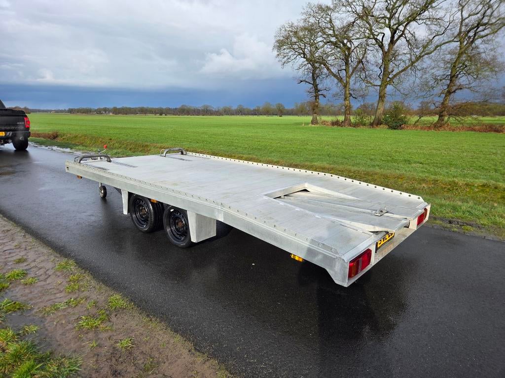Tijhof TA 27 ANN autotransporter 2014, Auto diversen, Aanhangers en Bagagewagens, Nieuw, Ophalen