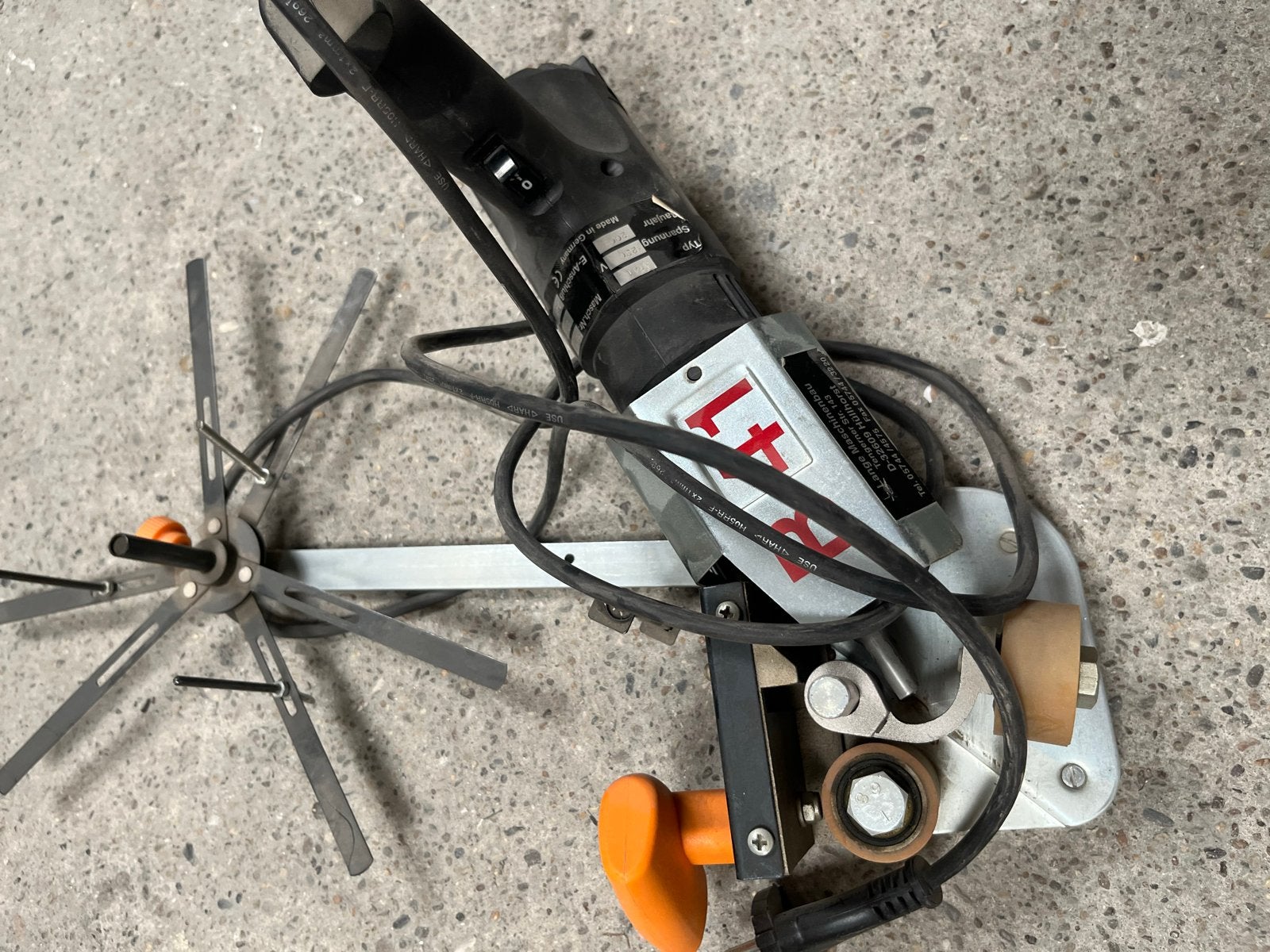 Rems kantenband apparaat voor rondingen enz.1.5 kW, Ophalen of Verzenden, Gebruikt