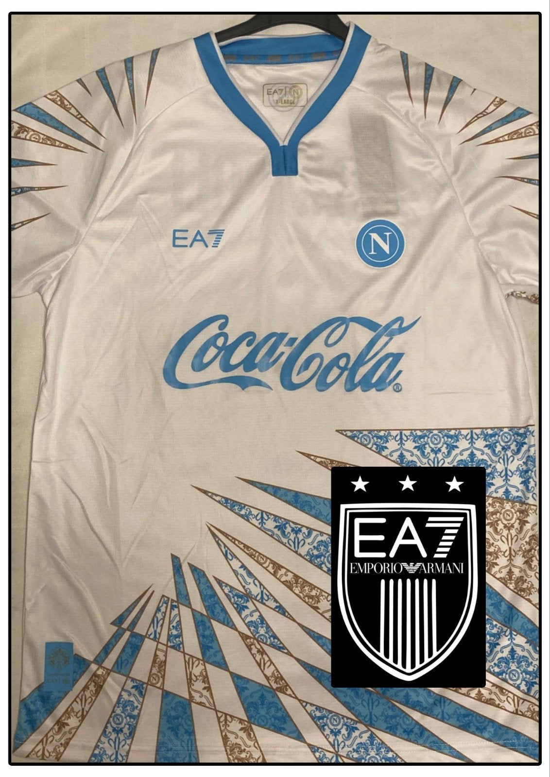 SSC Napoli EA7 limited edition xl, Maat XL, Ophalen of Verzenden, Nieuw, Shirt