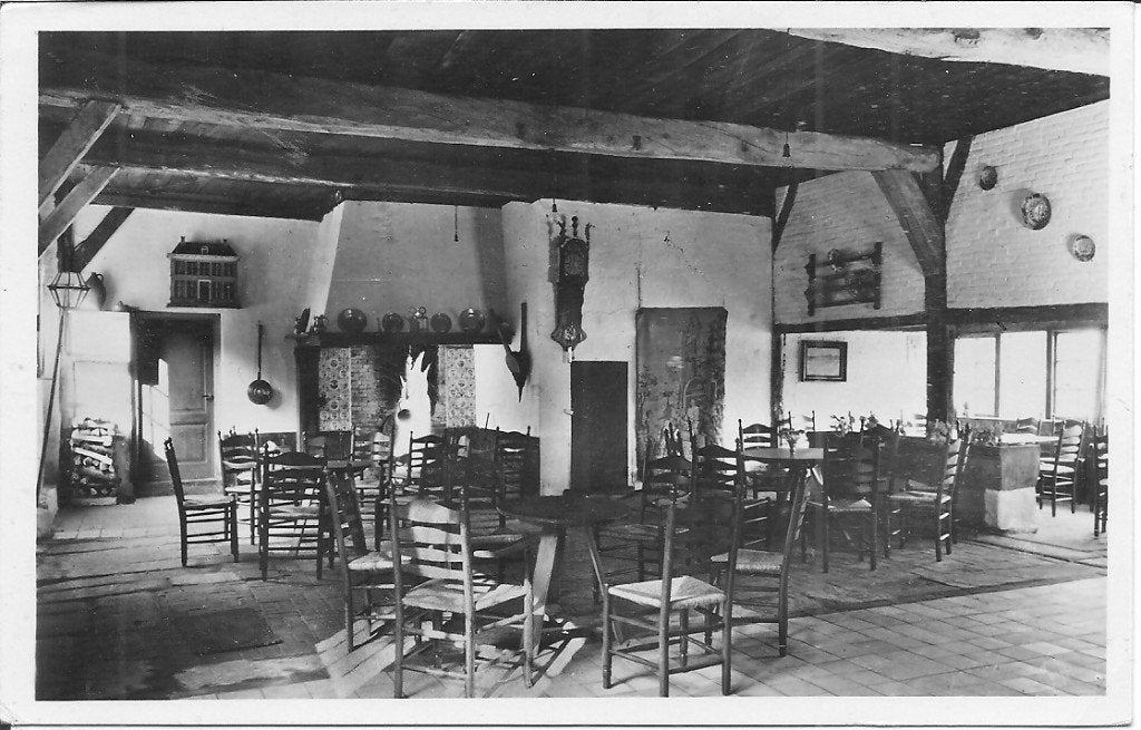 Interieur 't Bouwhuis Havezathe 'Het Everloo'  Volthe, Ophalen of Verzenden, 1940 tot 1960, Gelopen, Overijssel