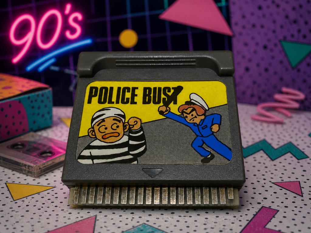Watara Supervision  - Police Bust - met Manual & Hoesje, Spelcomputers en Games, Gebruikt, Overige genres, 1 speler, Ophalen of Verzenden