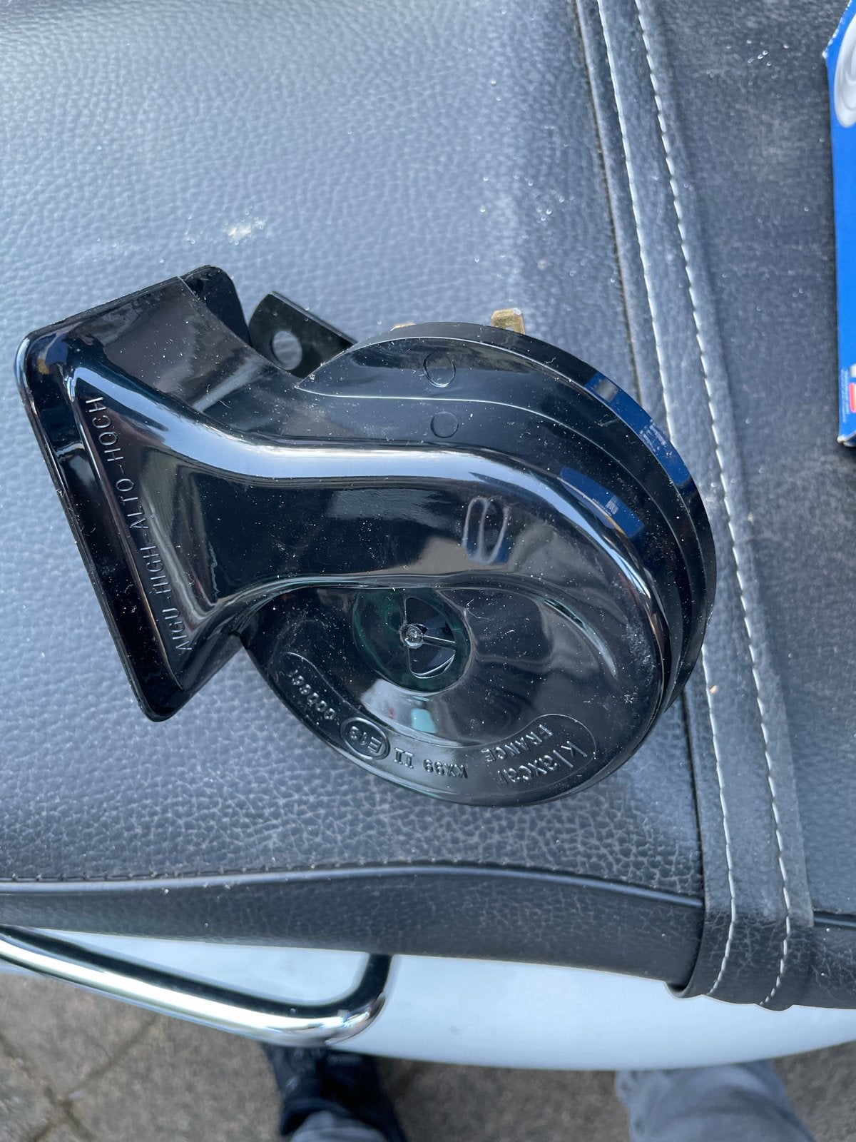 Klaxcar 12V Aigu/High Horn - Nieuw, Ophalen of Verzenden, Nieuw, Universele onderdelen