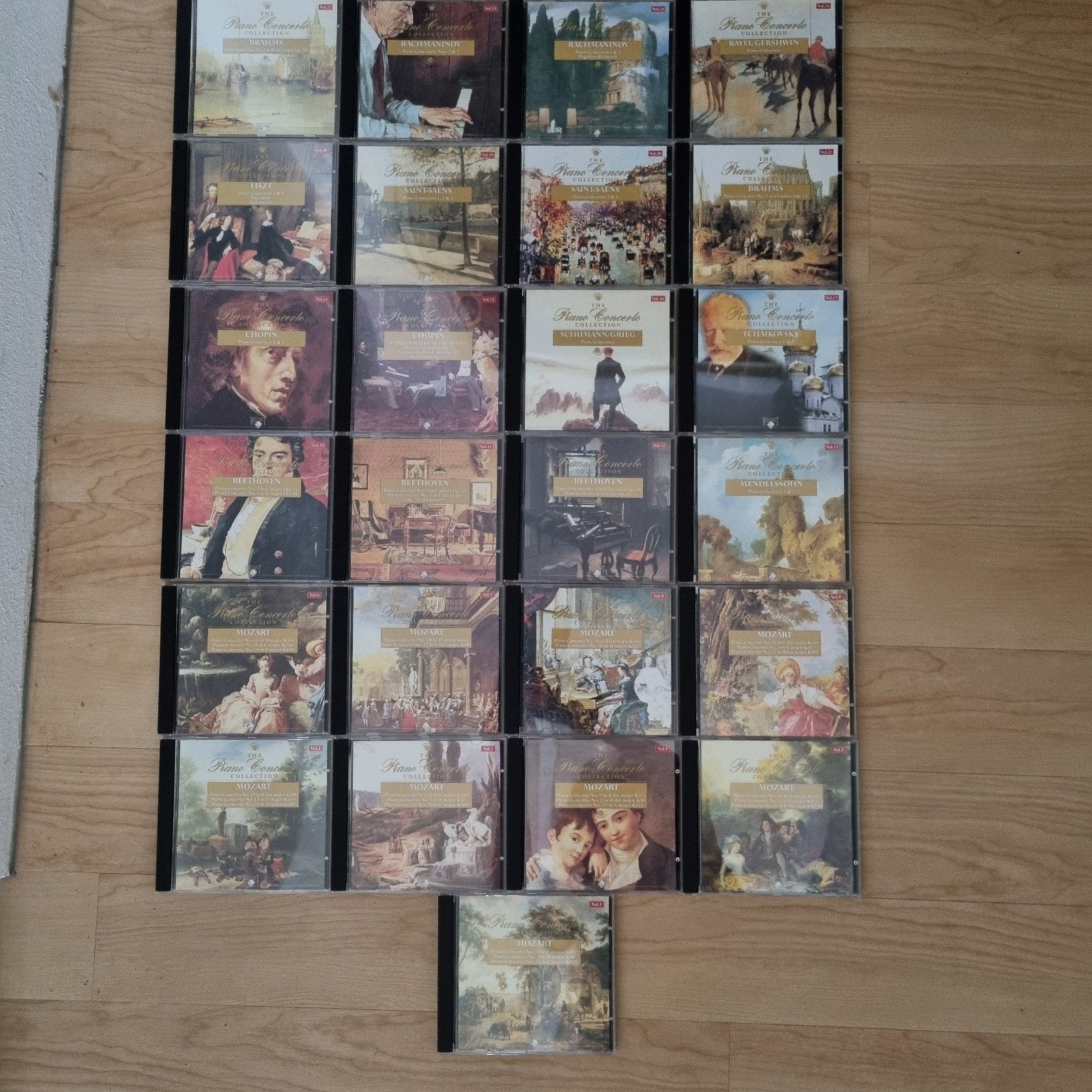 The Piano Concerto Collection- 25 CD Boxset Klassieke Muziek, Ophalen of Verzenden