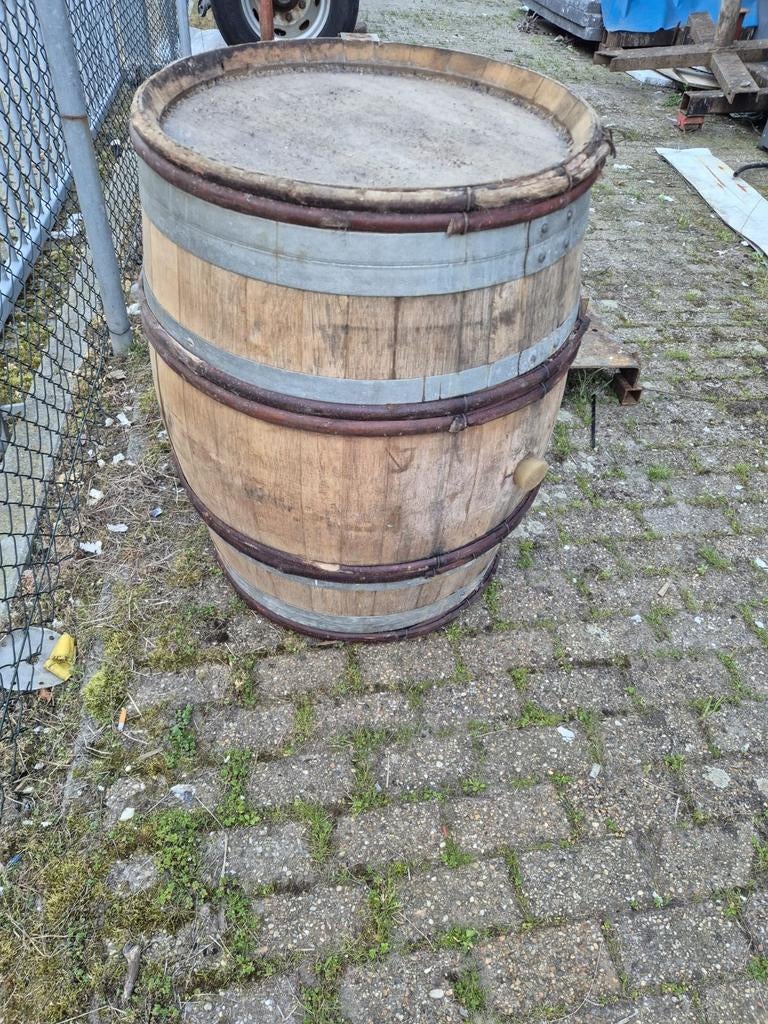 Wijnvat, Tuin en Terras, Regentonnen, Gebruikt, Hout, 150 liter of meer, Ophalen
