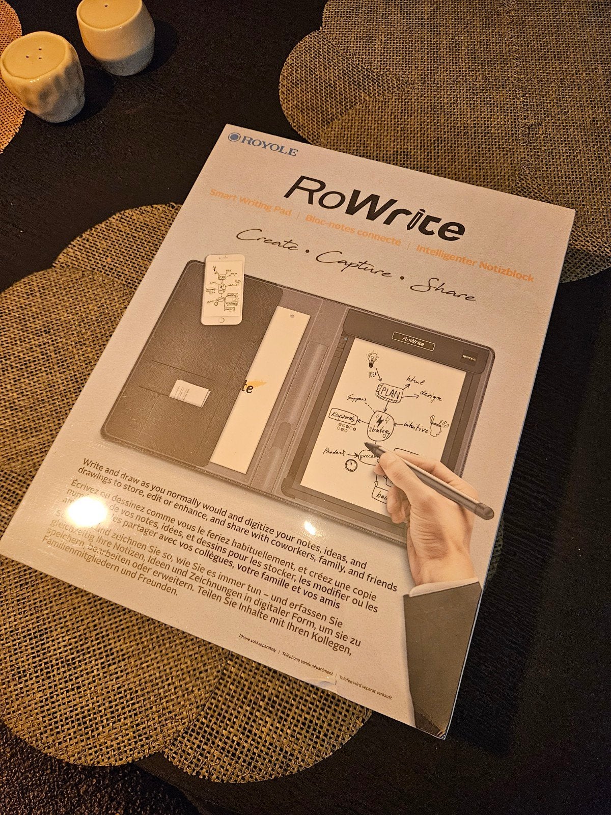 Royole RoWrite Smart Writing Pad - Digitaal Notitieblok, Touchscreen, Royole, Nieuw, Ophalen of Verzenden