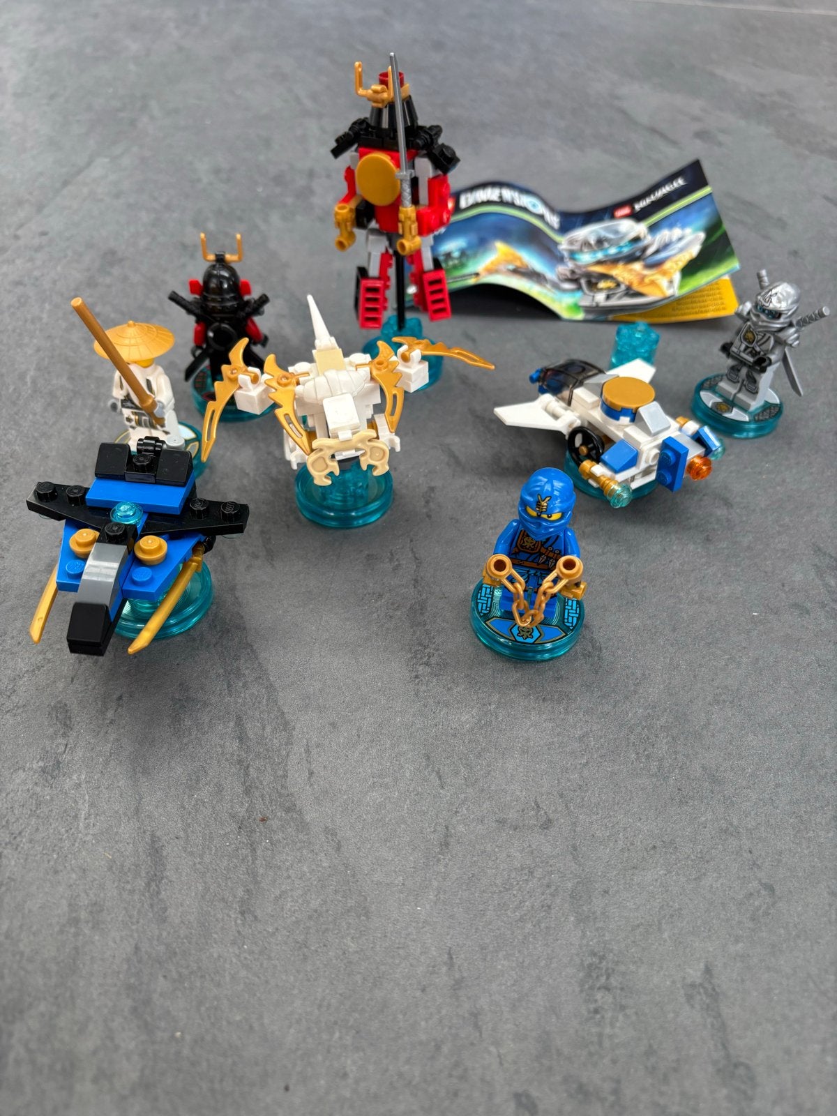 Lego Dimensions 4 setjes diversen oa 71217 ninjago, Ophalen, Zo goed als nieuw, Lego, Ninjago