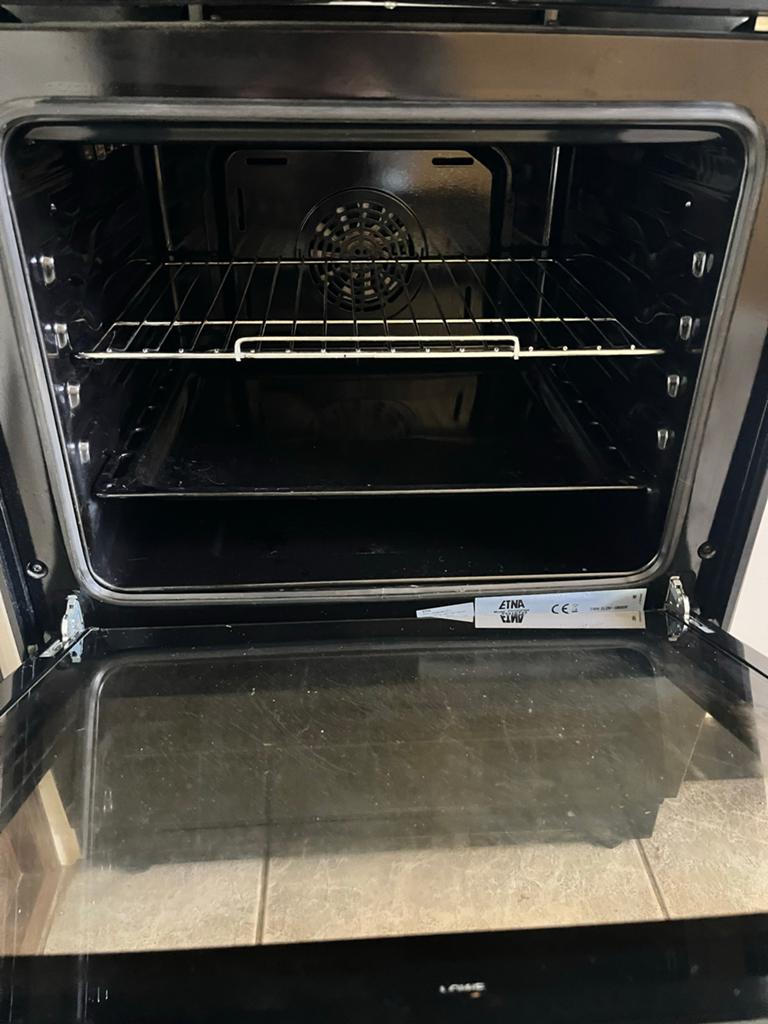 Etna Vrijstaand inductiefornuis met Oven - Zwart, Witgoed en Apparatuur, Ovens, Ophalen, Oven, Zo goed als nieuw, 60 cm of meer