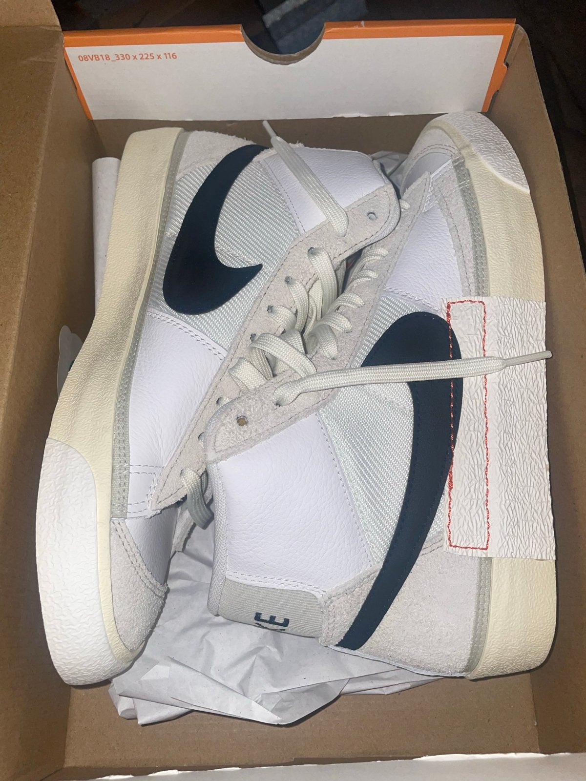 Nike Blazer Mid 77 Pro Club - Maat 43, Wit, Nieuw, Ophalen of Verzenden, Sneakers of Gympen