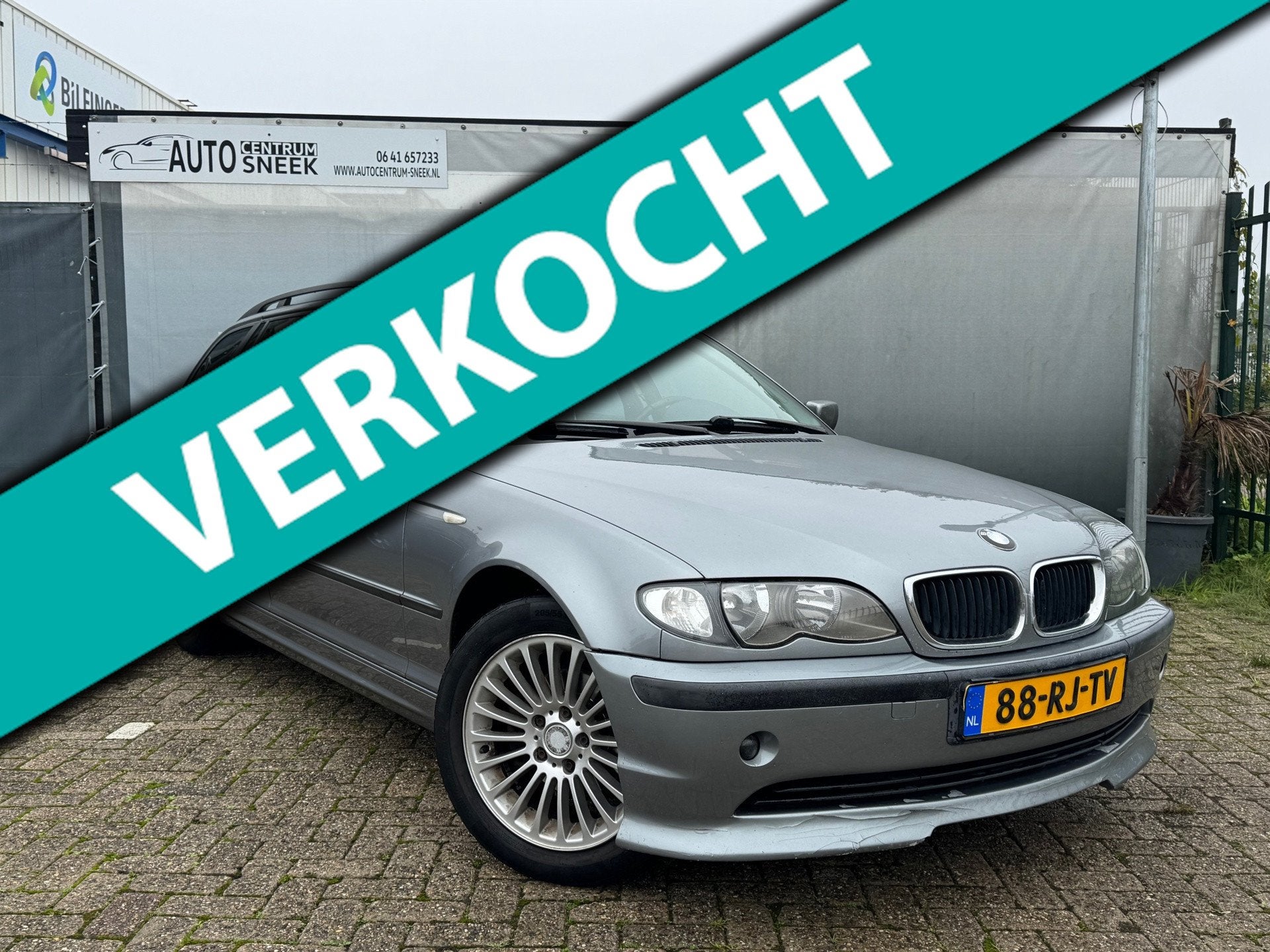 BMW 3-serie Touring 316i - Airco-Cruise-Leder-APK 06-27, Auto's, Achterwielaandrijving, 4 cilinders, Handgeschakeld, Grijs