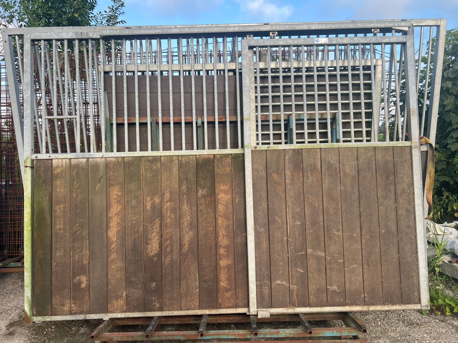 Voorwand paardenbox, Toebehoren, 1 paard of pony