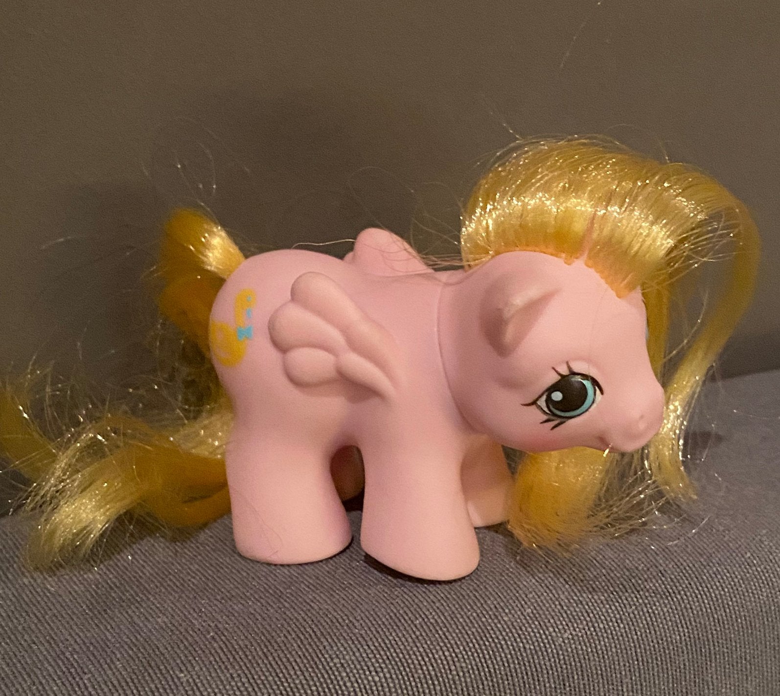 Vintage My Little Pony G1 Newborn Twin Ribbels 1987 Hasbro, Verzenden, Zo goed als nieuw