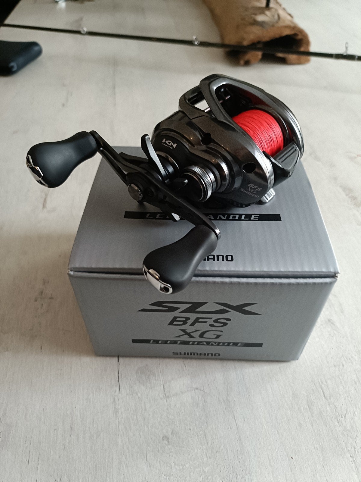 Westin Finesse Crank-T hengel met Shimano SLX BFS XG molen, Ophalen, Zo goed als nieuw, Complete hengel
