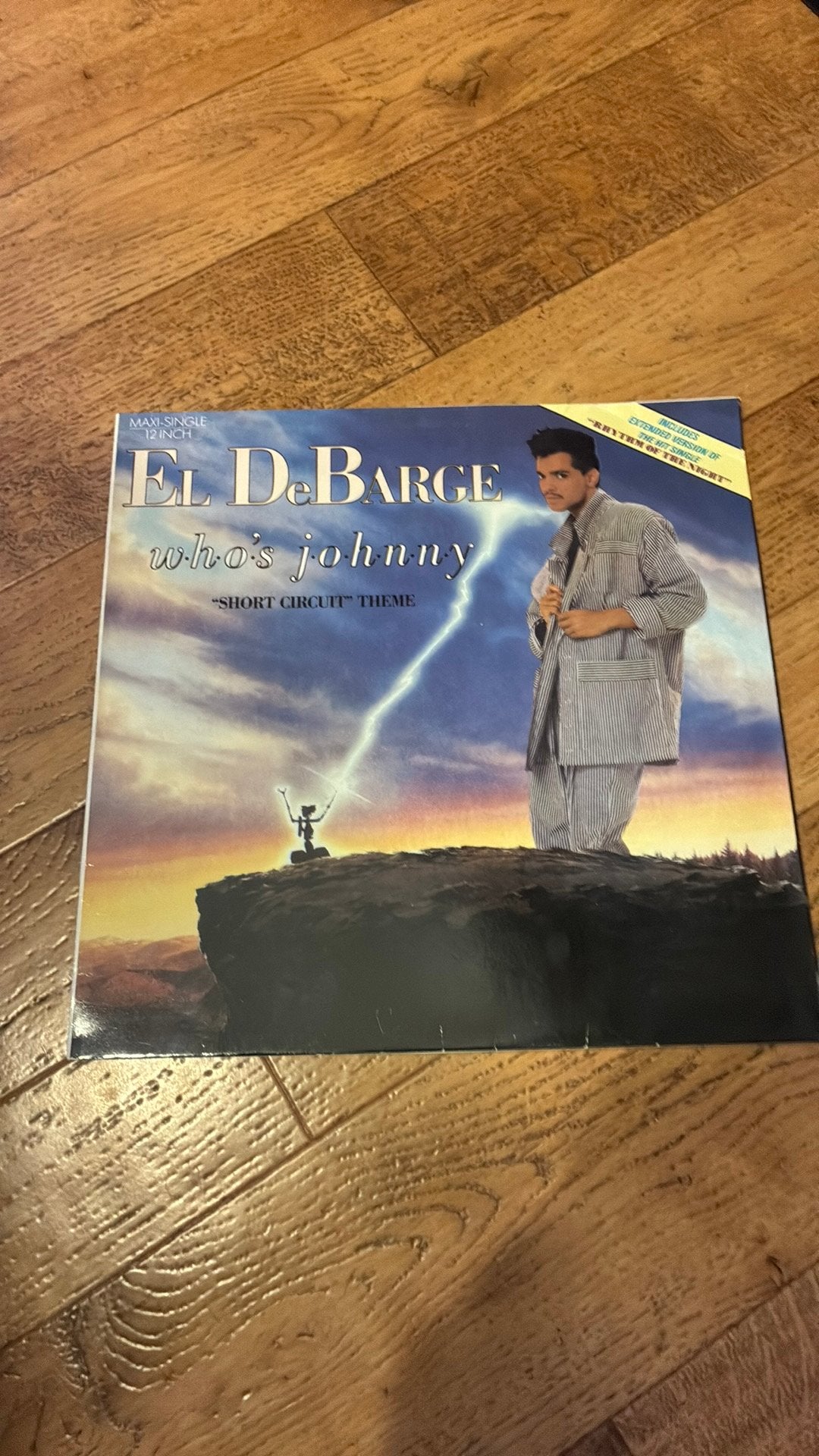 El DeBarge ‎– Who's Johnny ("Short Circuit" Theme), Gebruikt, Pop, Ophalen of Verzenden, Inclusief binnenhoes