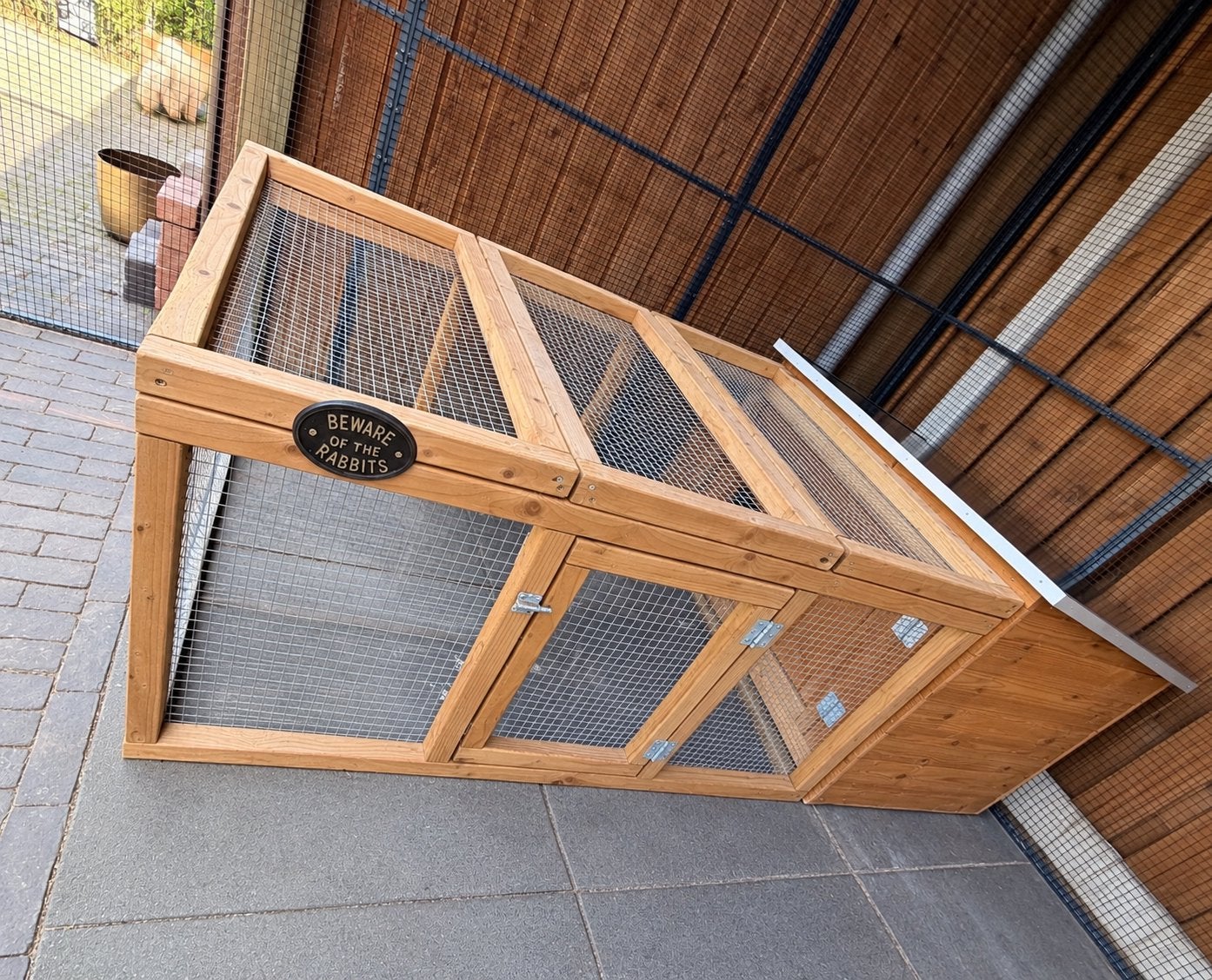Konijnenhok met ren, Ophalen, 110 cm of meer, 60 tot 90 cm, Cavia