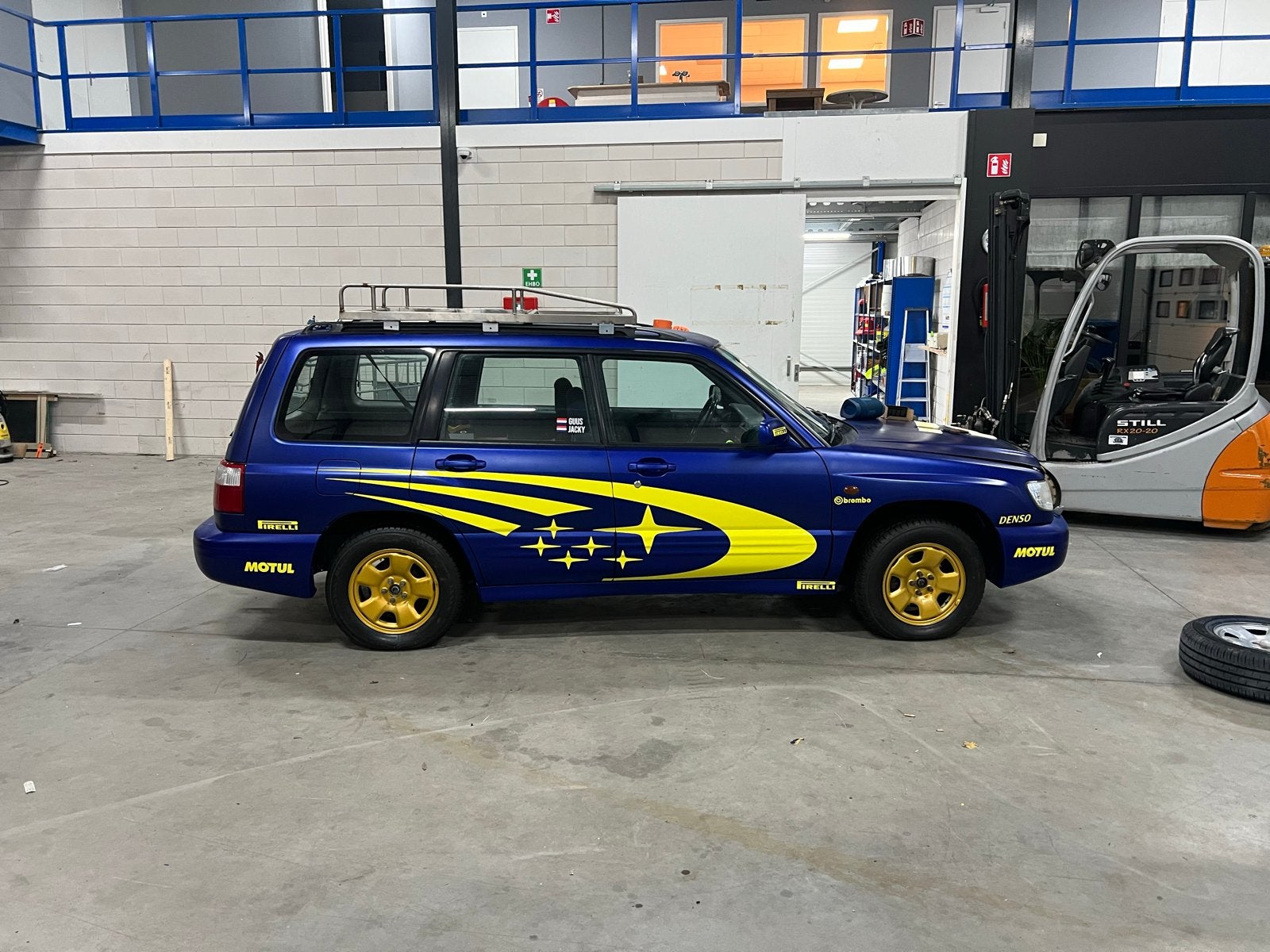 Subaru Forester 2.0 92KW 2002 Rood, Auto's, Subaru, 1994 cc, 125 pk, 4 cilinders, Vierwielaandrijving