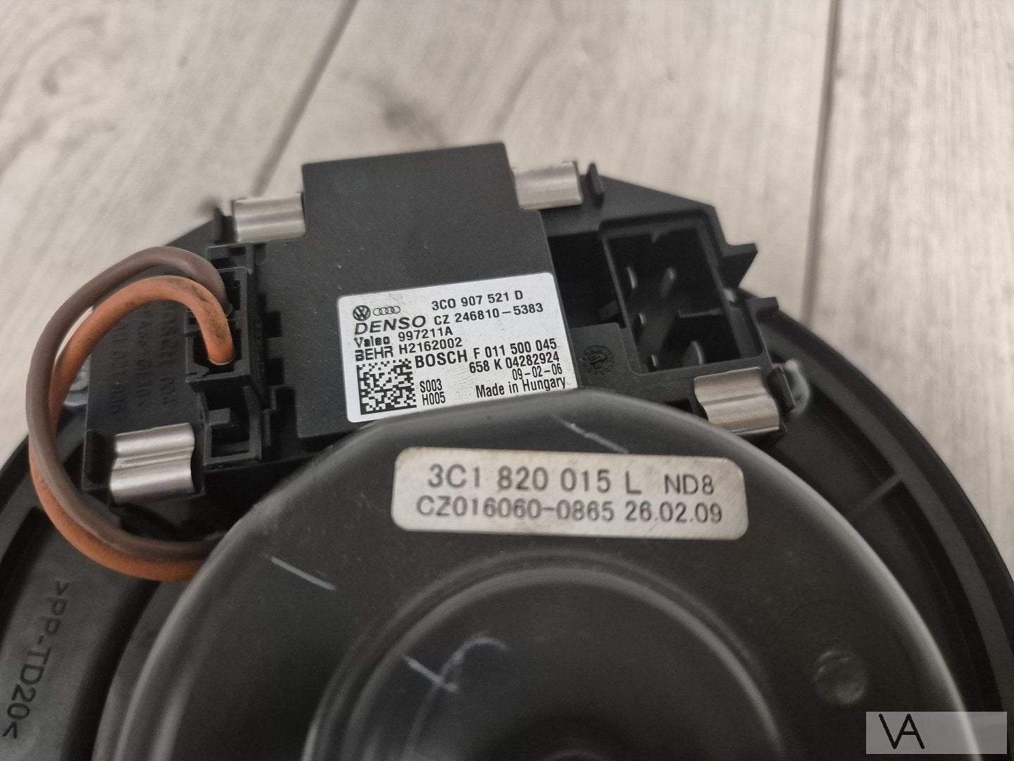 VW Golf 6 Touran Audi A3 Seat Leon kachelmotor met weerstand, Gebruikt, -, Volkswagen, -