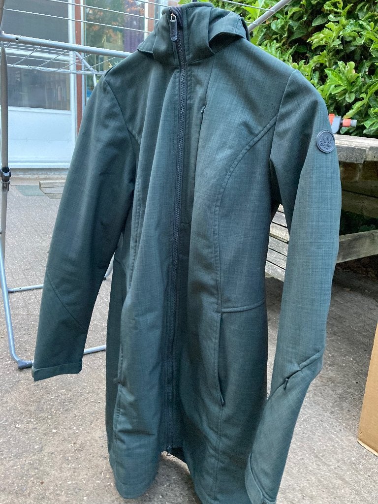 Winterjas groen maat M, Kleding | Dames, Maat 38/40 (M), Ophalen of Verzenden, Zo goed als nieuw, Human Nature