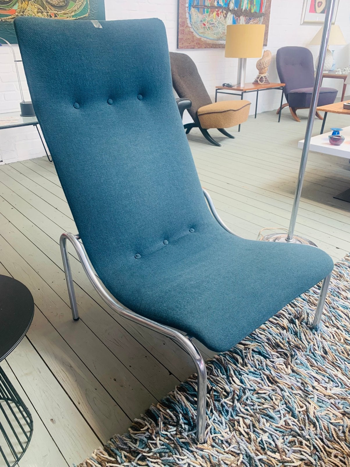 fauteuil zeldzaam model 703 van Kho Liang le jaren 60, Ophalen of Verzenden, Zo goed als nieuw