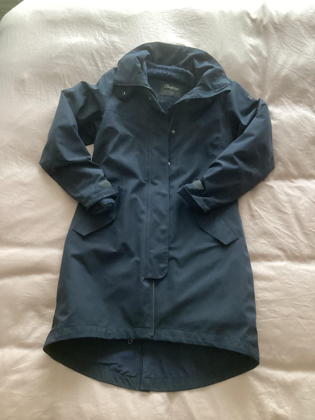 Berghans Dames Winterjas - Maat S, Ophalen of Verzenden, Gedragen, Maat 36 (S), Blauw