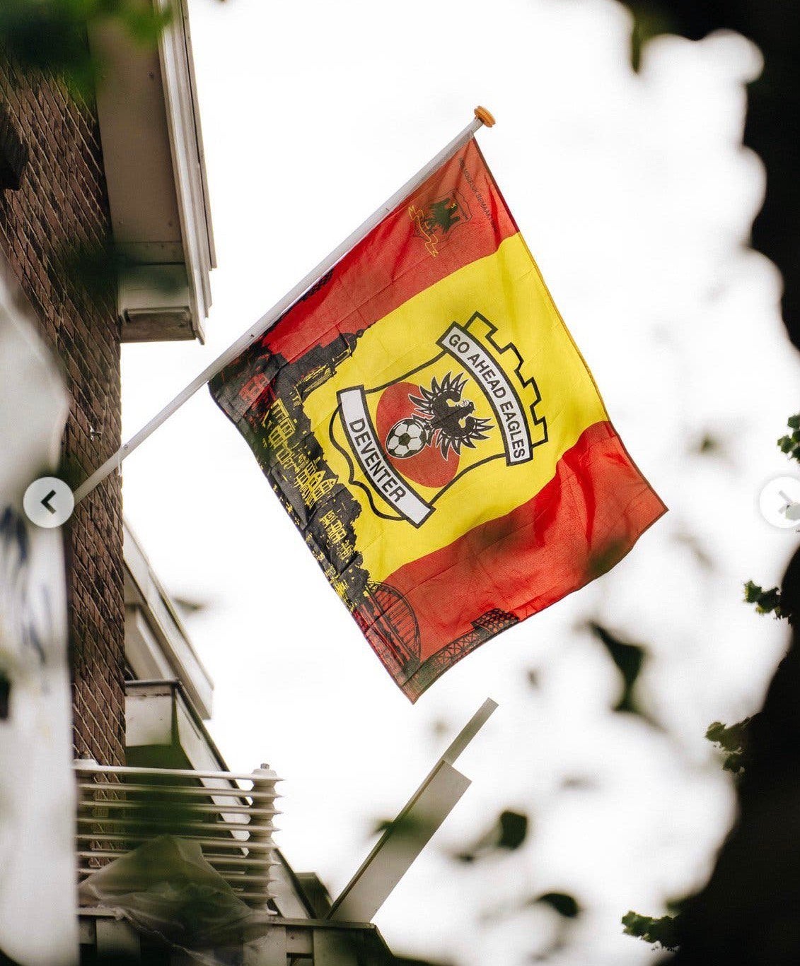 Gezocht vlag Go Ahead Eagles 🦅, Ophalen, Nieuw