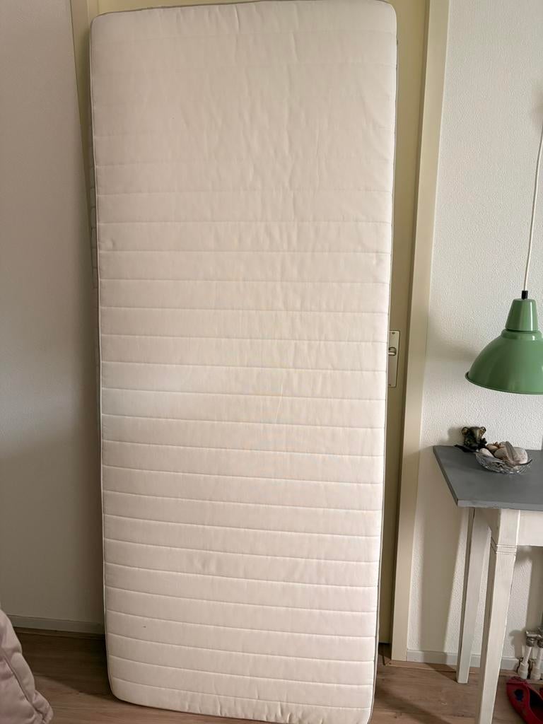Matrassen Hafslo van Ikea, pocketvering matras twee stuks, Ophalen, Zo goed als nieuw, Eenpersoons, 80 cm