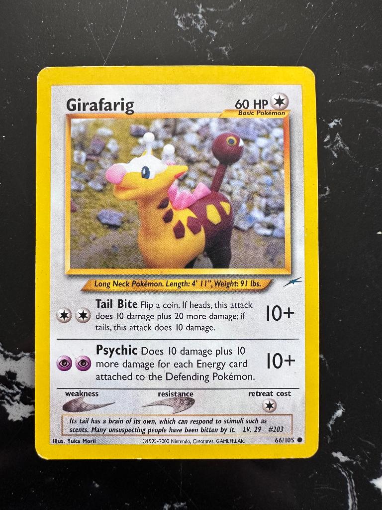 Girafarig, Ophalen of Verzenden, Zo goed als nieuw, Losse kaart